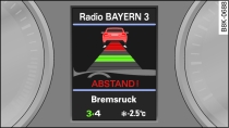 Instrument cluster display